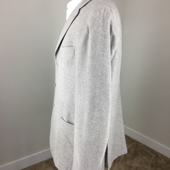 new Thomas Dean Sport Coat Jacket 43 44 gray